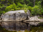 Reflection on the water
