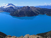 Garibaldi lake from Panorama Ridge