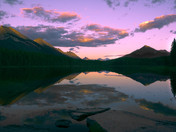Sunset at Honeymoon Lake