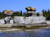 Monolithes Ã  l'Ile Quarry