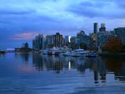 Coal Harbor at Dusk