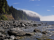 Fog on the Juan de Fuca