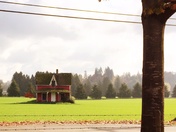 Farmhouse and autumn 