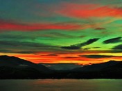 Sunrise over Kalamalka Lake