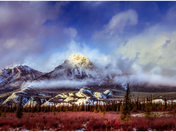 Jasper Mountains and Marsh