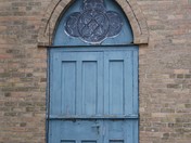 Door and Window of Saint Francis Xavier Church