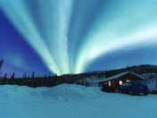 New year Northern Light