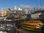 Behind Granville Island