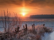 Beautiful Country Morning Sunrise