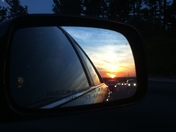 Sunset in the Mirror