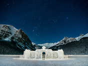 Ice Castle at Lake Louise