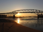 Evening at the river