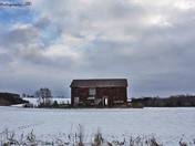 Snow covered field