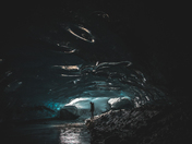 Hiding away in the Athabasca Glacier