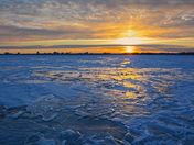 Sunrise on Ice