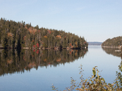 Deep Cove in fall,Nova Scotia