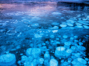 Abraham Lake at sunrise