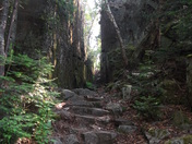 Stairs Leading to Pictographs in Agawa