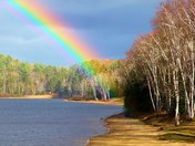 A Fleeting Rainbow in Arrow Head Park