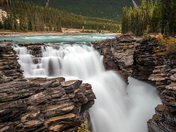 Athabasca Falls on the Icefield Parkway