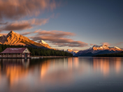Maligne Lake Sunrise