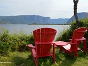 Time to Relax at Western Brook Pond, Gros Morne