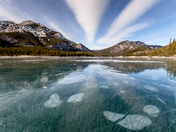 Barrier Lake Showing Off
