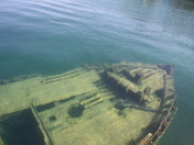 Sunken ship