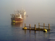 Boats in  the  Fog