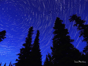 Star Trail near the Hoodoos