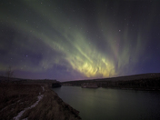 Aurora over the Peace