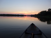 Canoe Ride @ Dusk!