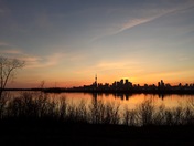 Silhouette of a City