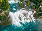 niagara falls from above (usa side)