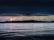 August Lightning on Lac La Ronge