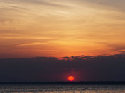 Sunset over Lake Erie
