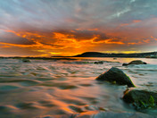 Rocky Harbour Sunset, Gros Morne