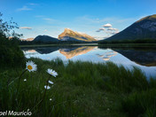 Sunsent at Vermilion Lakes 