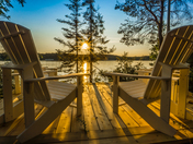 muskoka sunset
