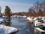 Ontario winter mooring