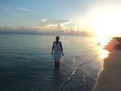 Sunrise on the beach