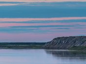 Half Moon on the Coppermine River