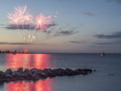 Fireworks on the Beach