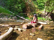 Adoring the beauty of nature!