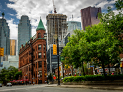 The Flatiron building downtown Toronto