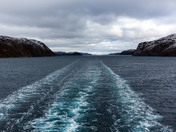 Leaving Bellot Strait