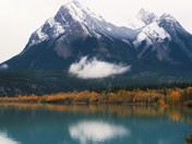 A magic cloud on Abraham lake