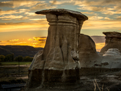 Hoodoos at Sunset