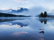 Sunrise at Two Jack Lake, Banff