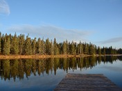 Wirlpool Lake Reflection in the morning